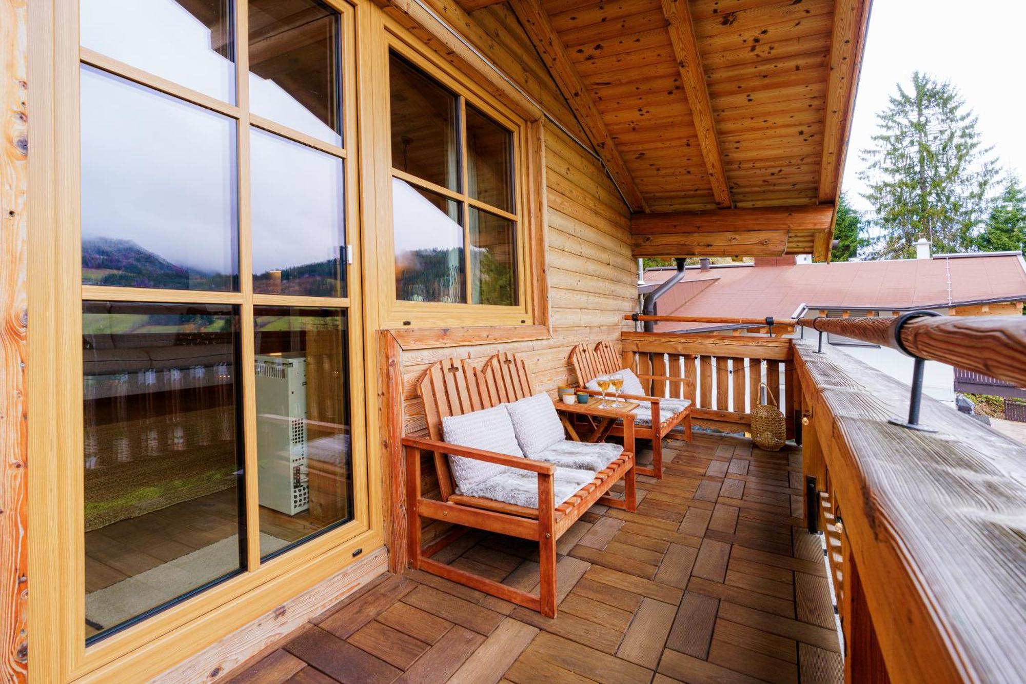 Ski-In & Ski-Out Out Chalet Maria With Amazing Mountain View Maria Alm am Steinernen Meer Buitenkant foto